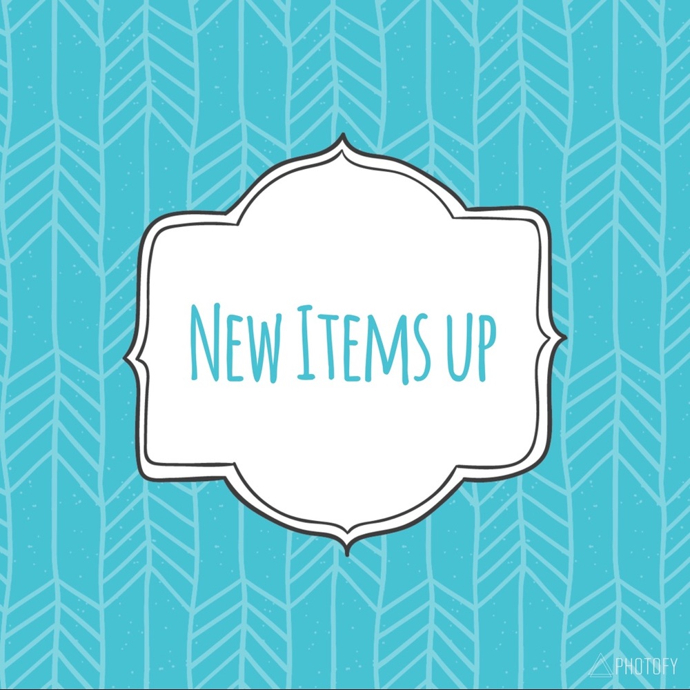 New items coming up